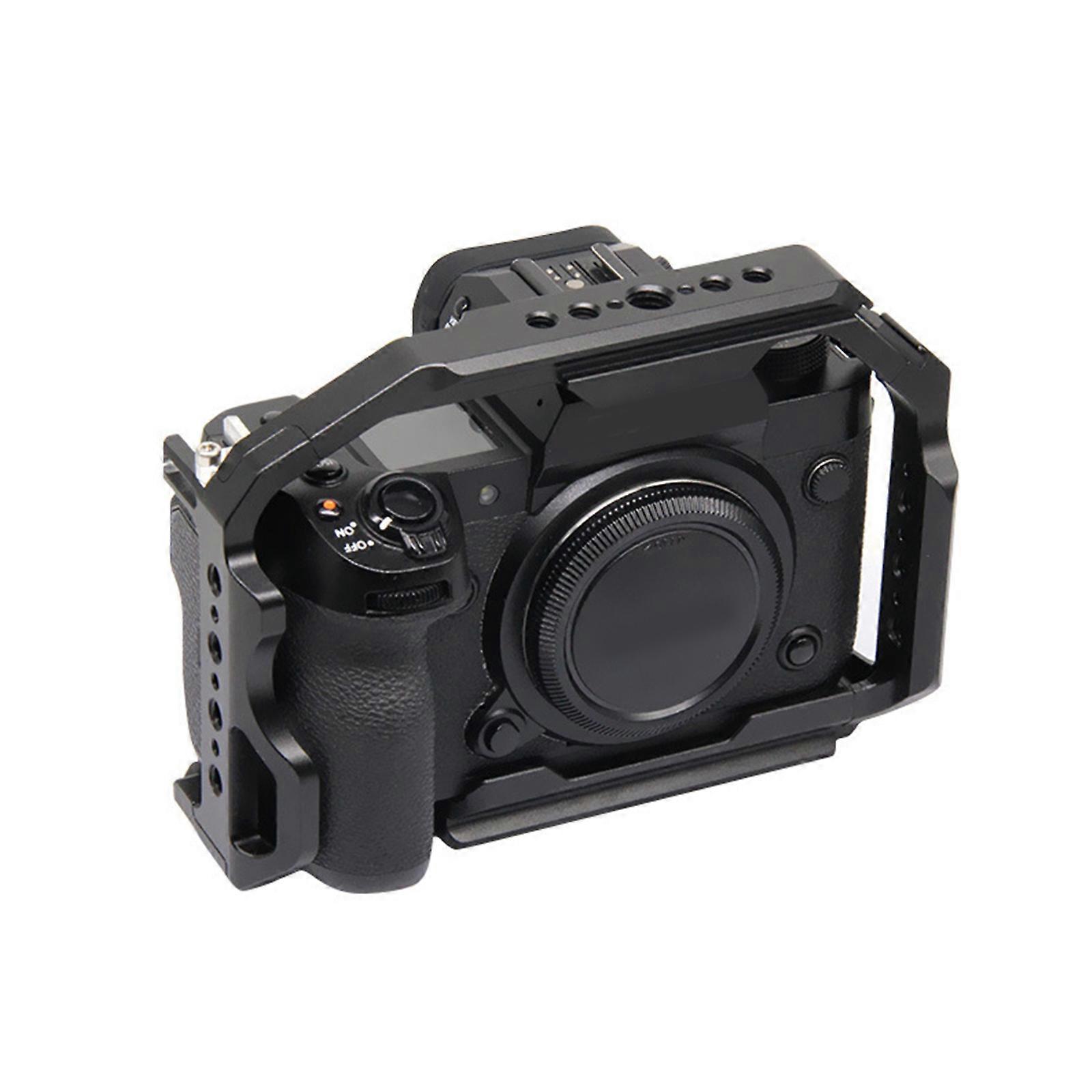 Metal Camera Support Frame Full  Cage for X-H2 / X-H2S Reliable Aluminum Alloy Video Making Camera Rig Multicolor