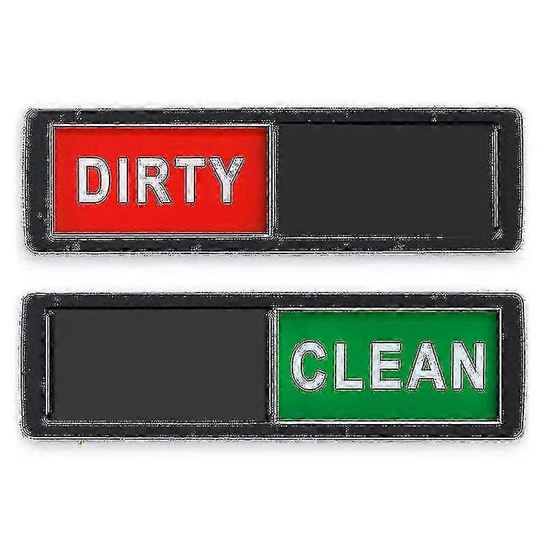 Clean Sign Magnet for Dishwasher - Mobile Sign Sticker