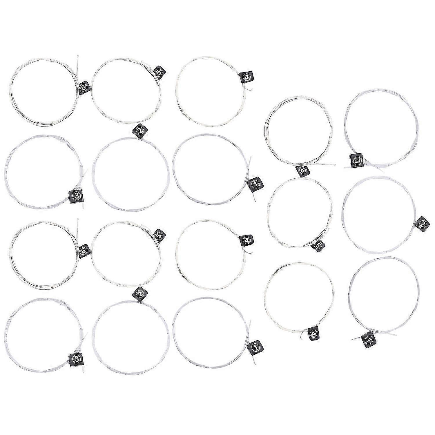 Classical guitar string replacement stabilizer nylon silver-plated parts 3set