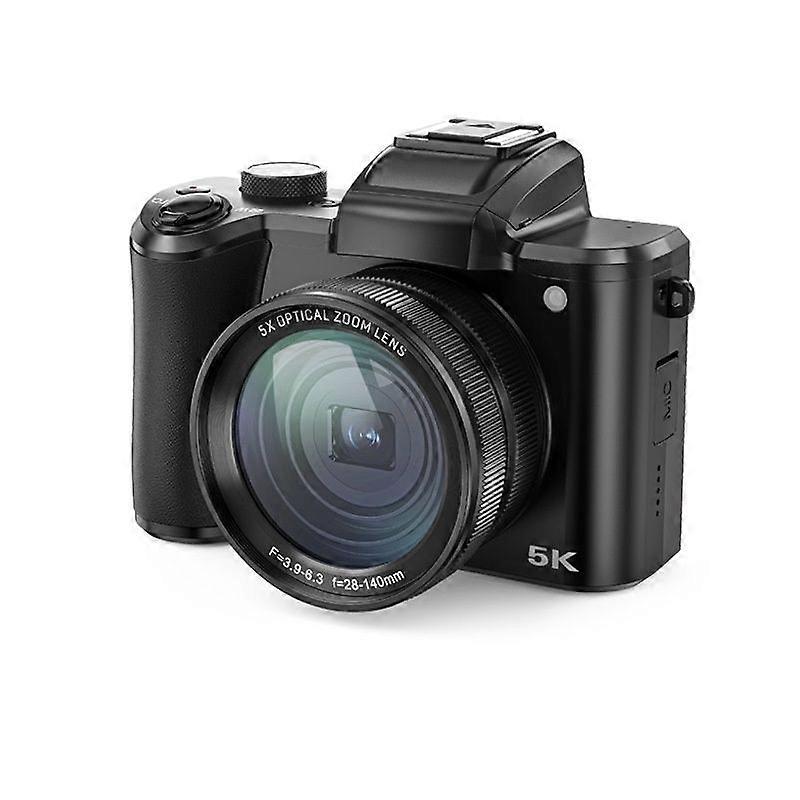 5K Digital Camera for Photography, Autofocus 64MP Vlogging Camera for YouTube with Front and Rear Lens