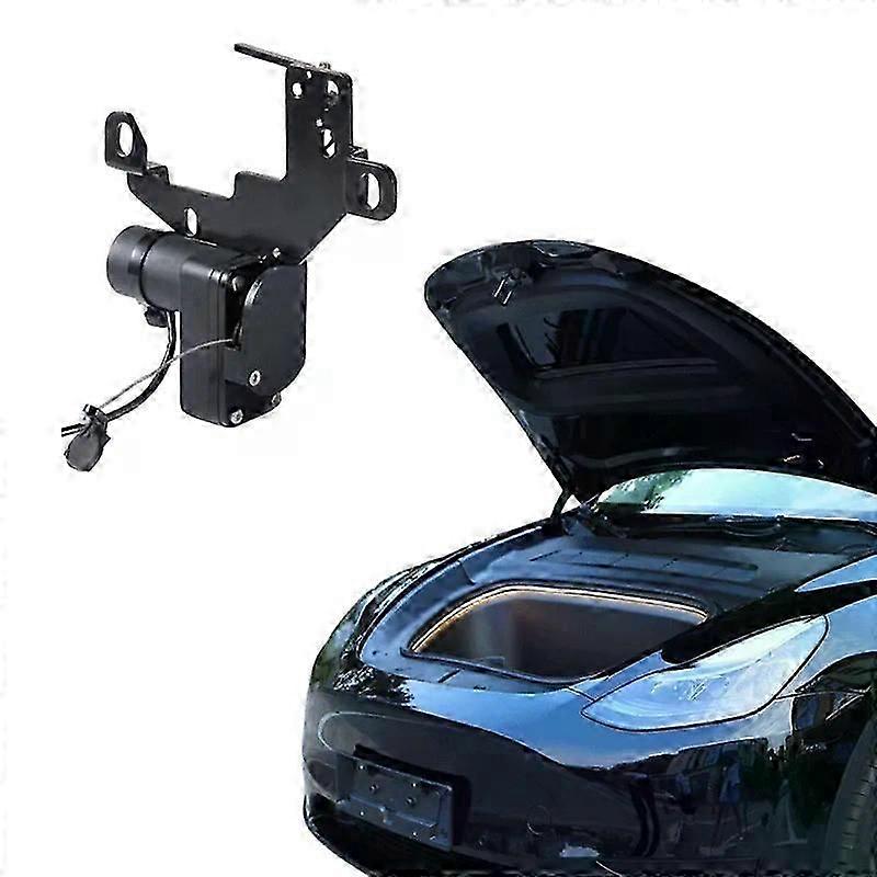 For Tesla Model 3/Y/X/S - Car Frunk Soft Closing Lock Front Trunk Auto Close Electric Cover Automatic Lock Closer