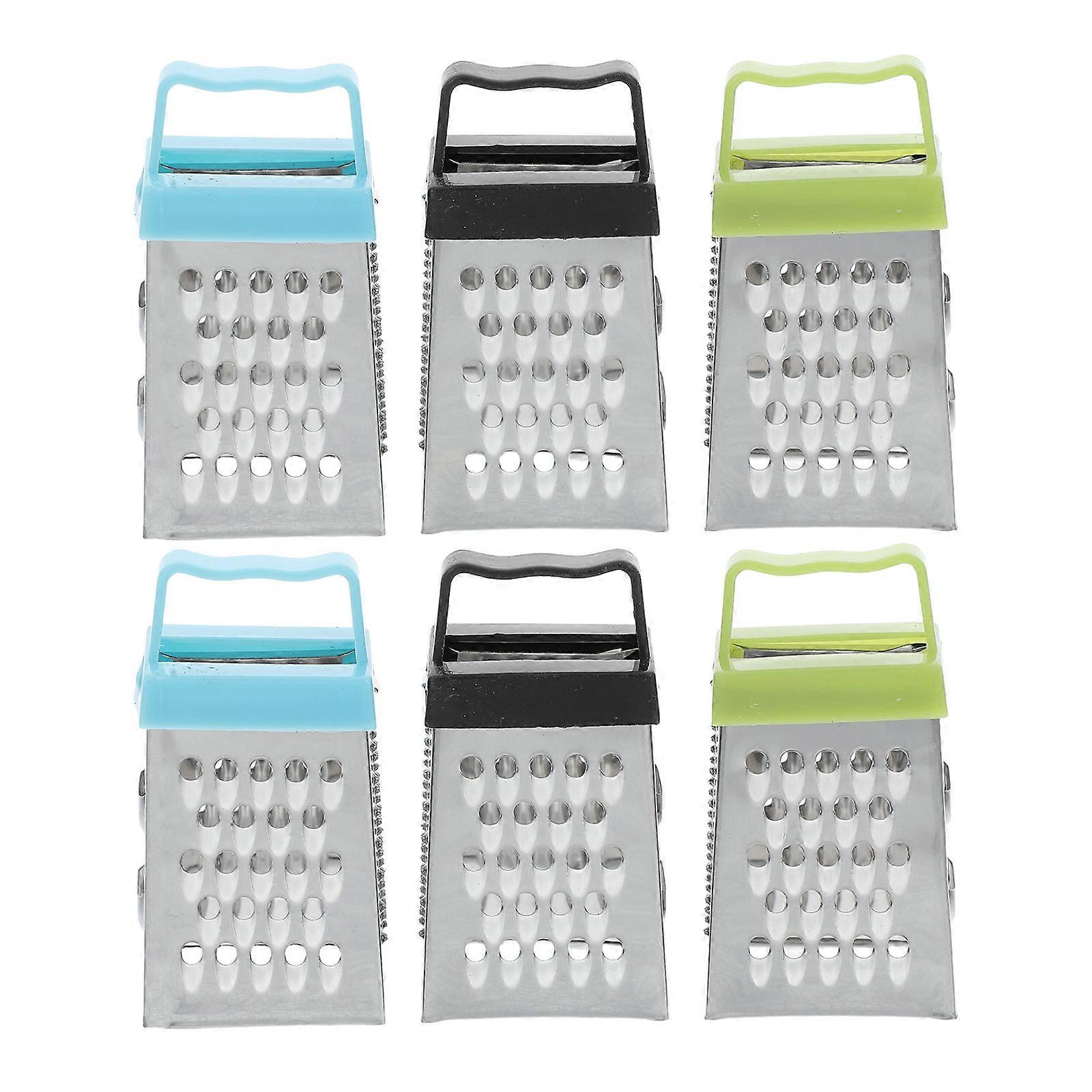 6Pcs Handheld Stainless Steel Kitchen Tool For Slicing Grating Various Vegetables Perfect for Cooking