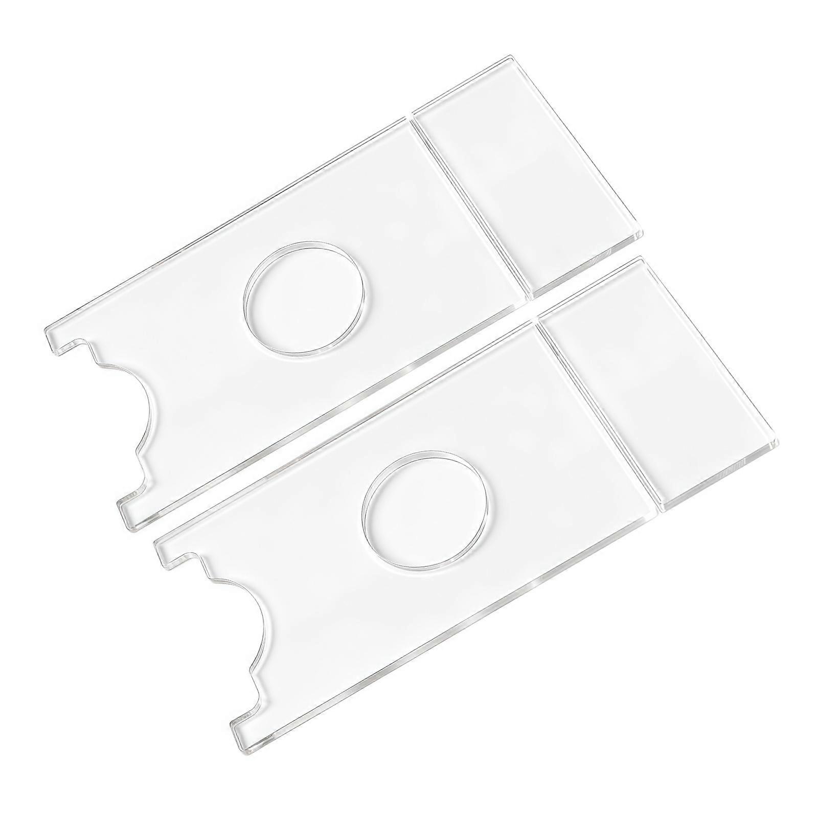 Adhesive Area Protectors Couch Stoppers For Furniture Constructed From Clear Acrylic Prevent Damage To Items And Home deck Multicolor