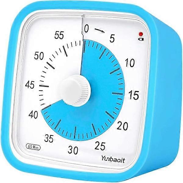 Blue Visual Timer 60min - Classroom School for Children Blue 150