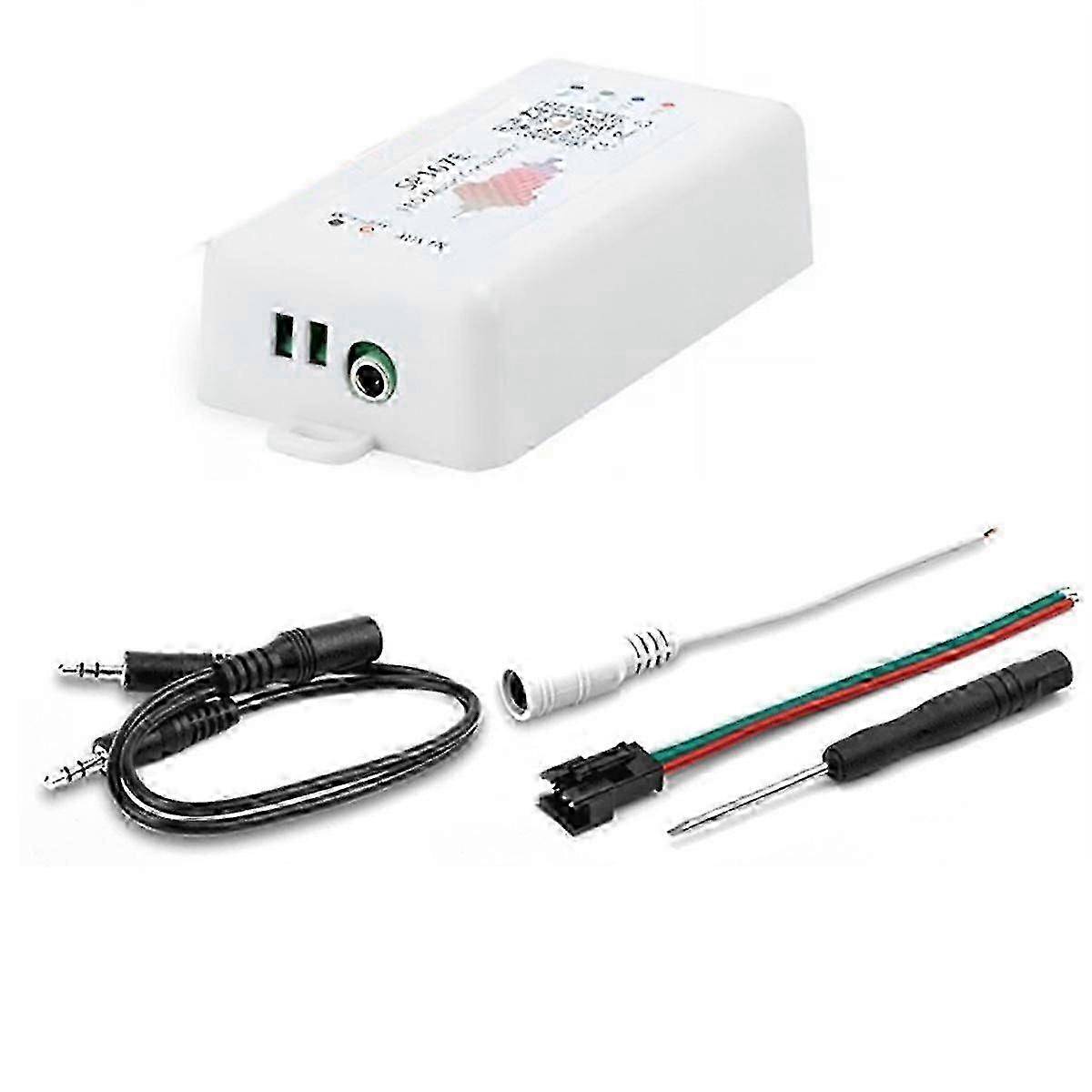 SP107E DC5-24V Controller musicale LED con controllo completo a colori SPI Bluetooth wireless