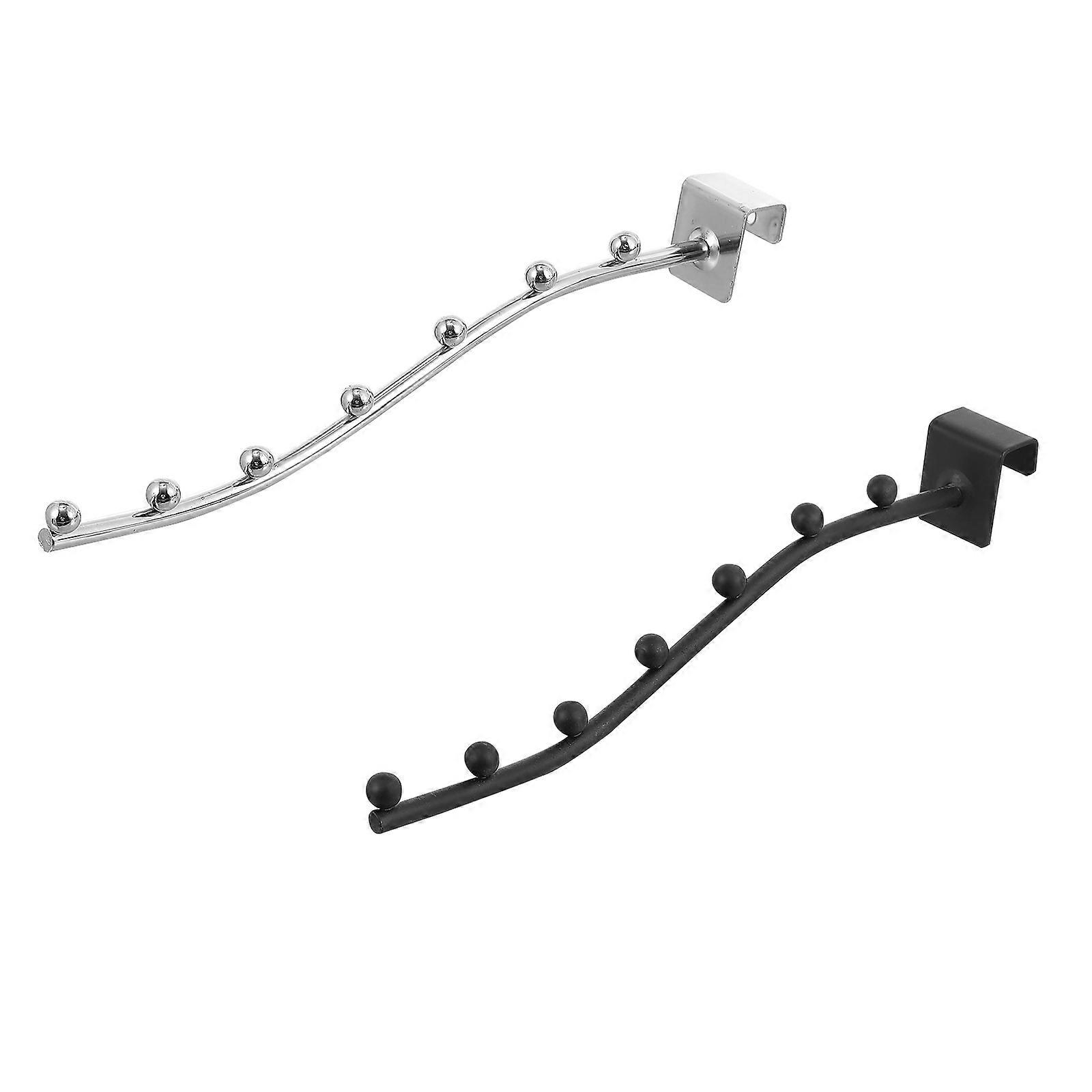 Stainless Steel Coat Hook Hanging Hook Clothes Hooks 4Pcs Assorted Color