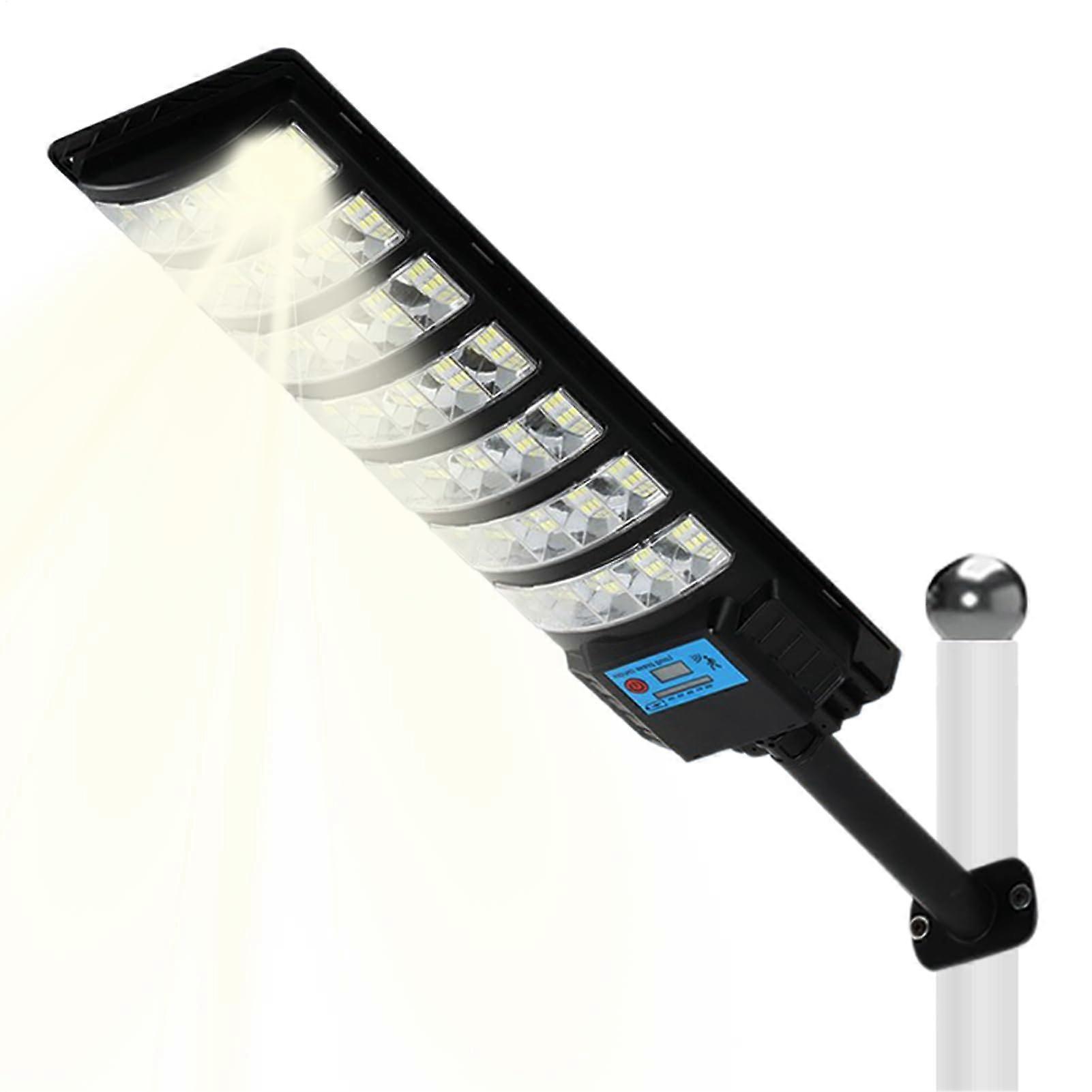 Solar Parking Lot Lights Waterproof Motion Activated Sensor Lamp Remote Control Dusk To Dawn 500W Lights For Patio