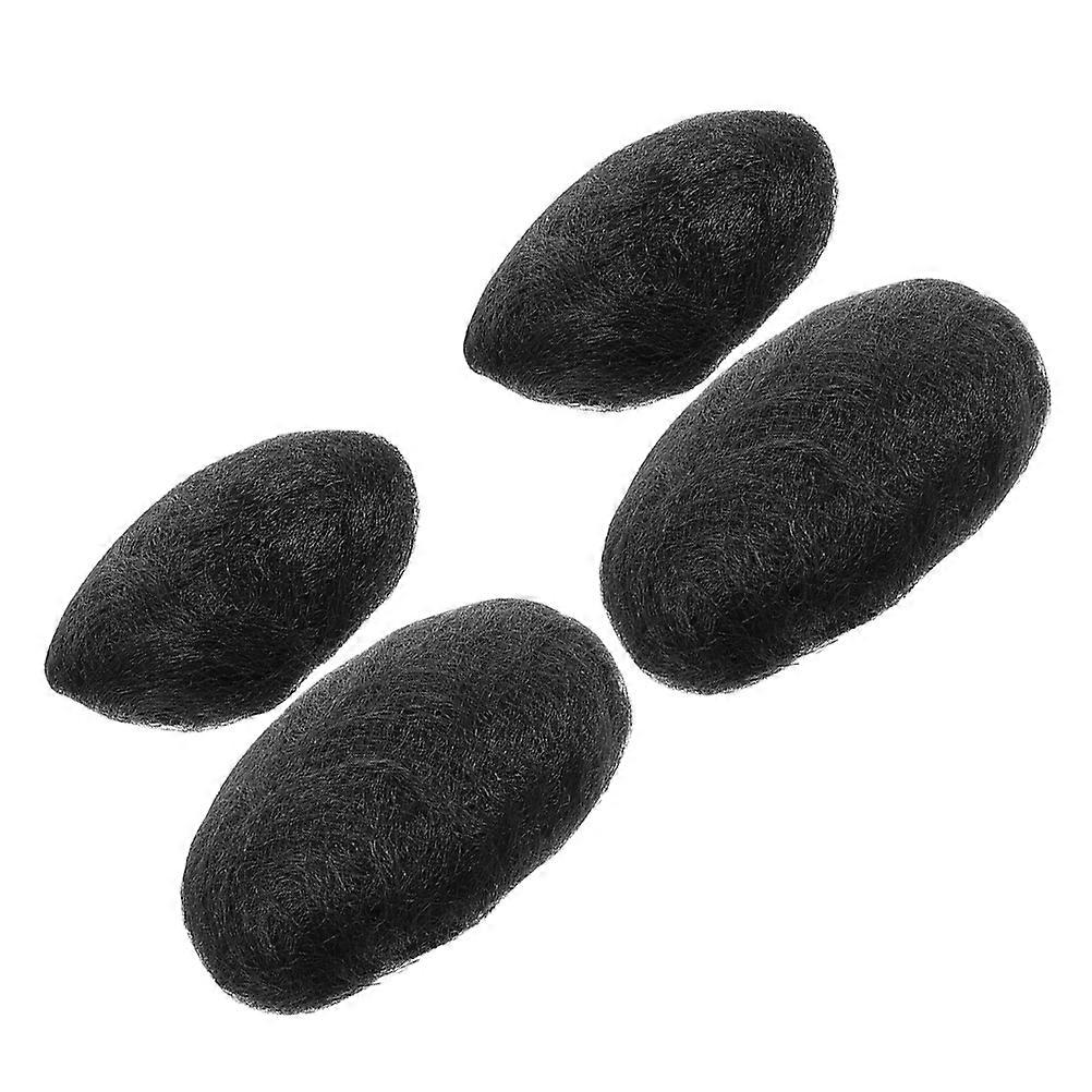 Updo Bun Hair Extension for 4Pcs Versatile Hair Styling Accessory