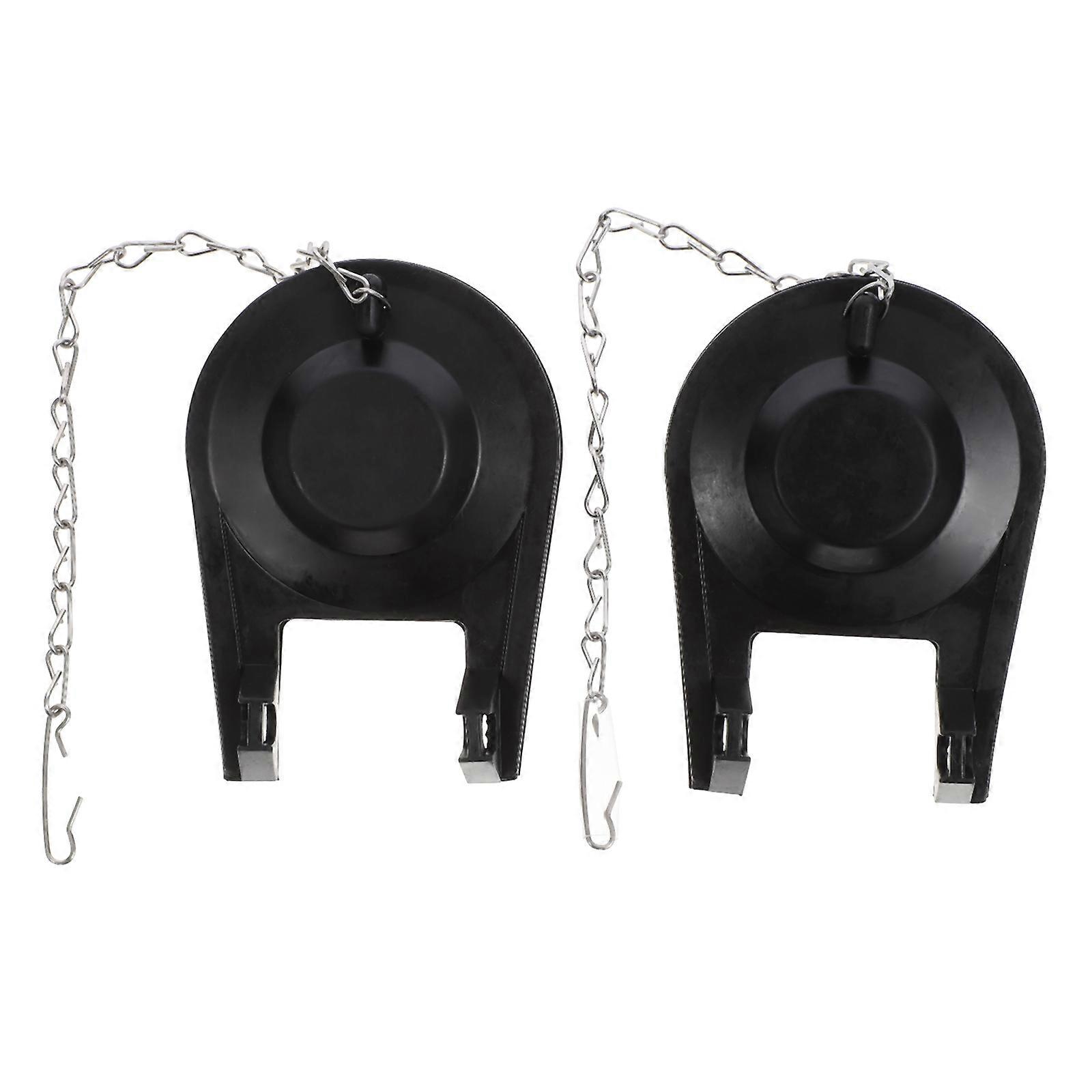 10Pcs Water-Saving Valves Toilet Flapper for Replacement Universal Tank