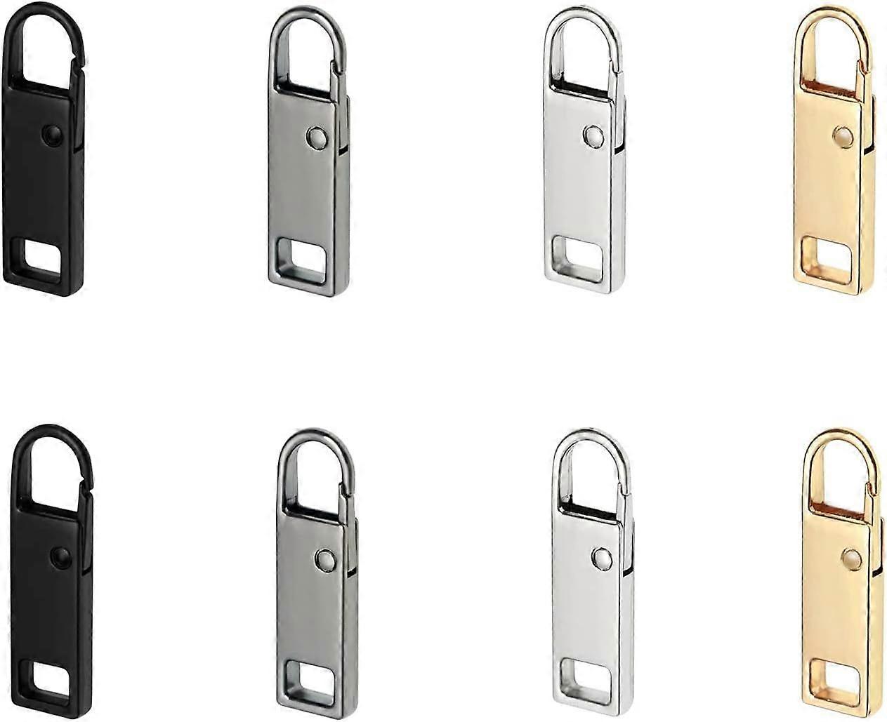 Zipper Pull Replacement (2022 Upgraded). 8 Pcs Detachable Zipper Pull Tabs for