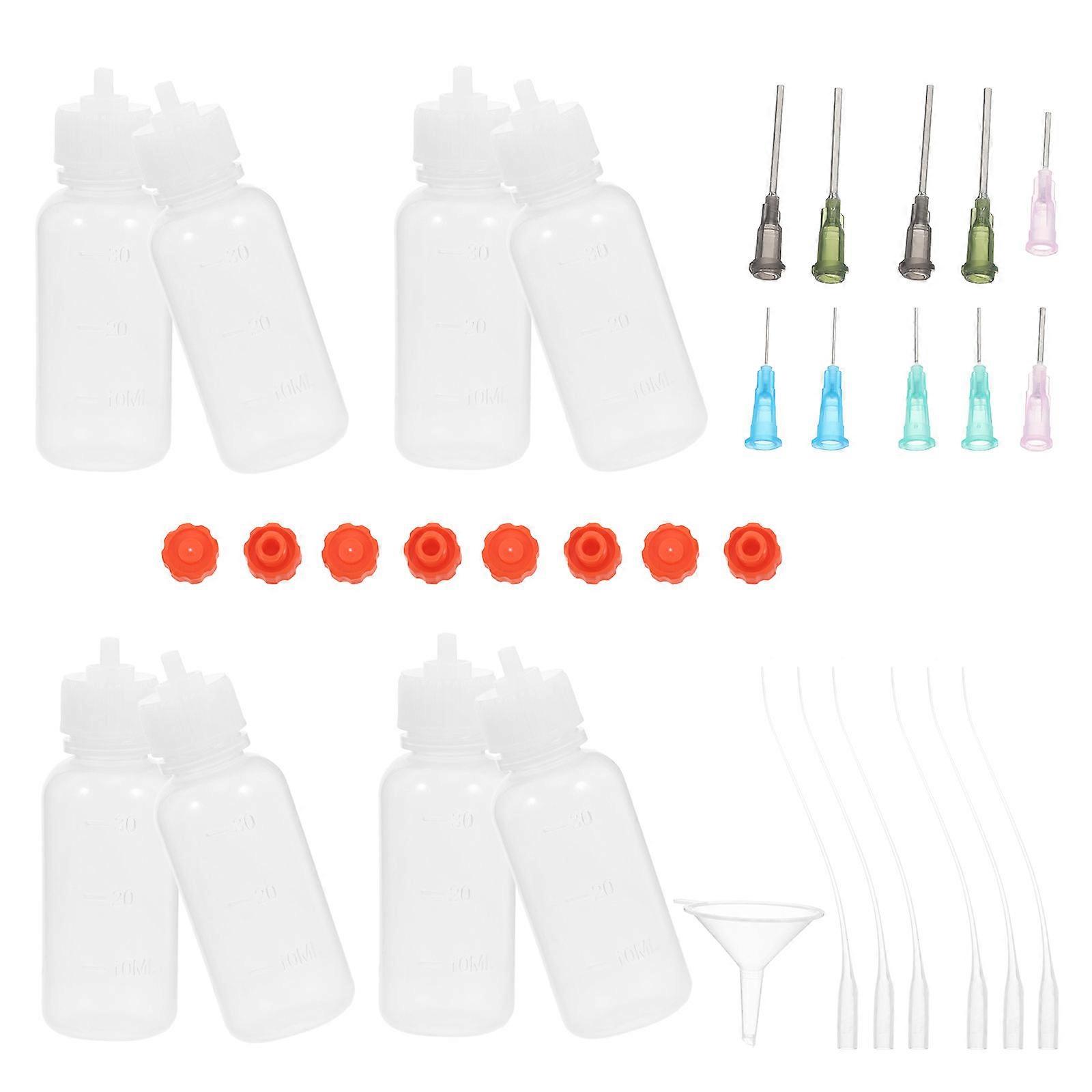 Needle Tips Bottle for Glue Dispensing 1Set with Mini Funnel Applicator