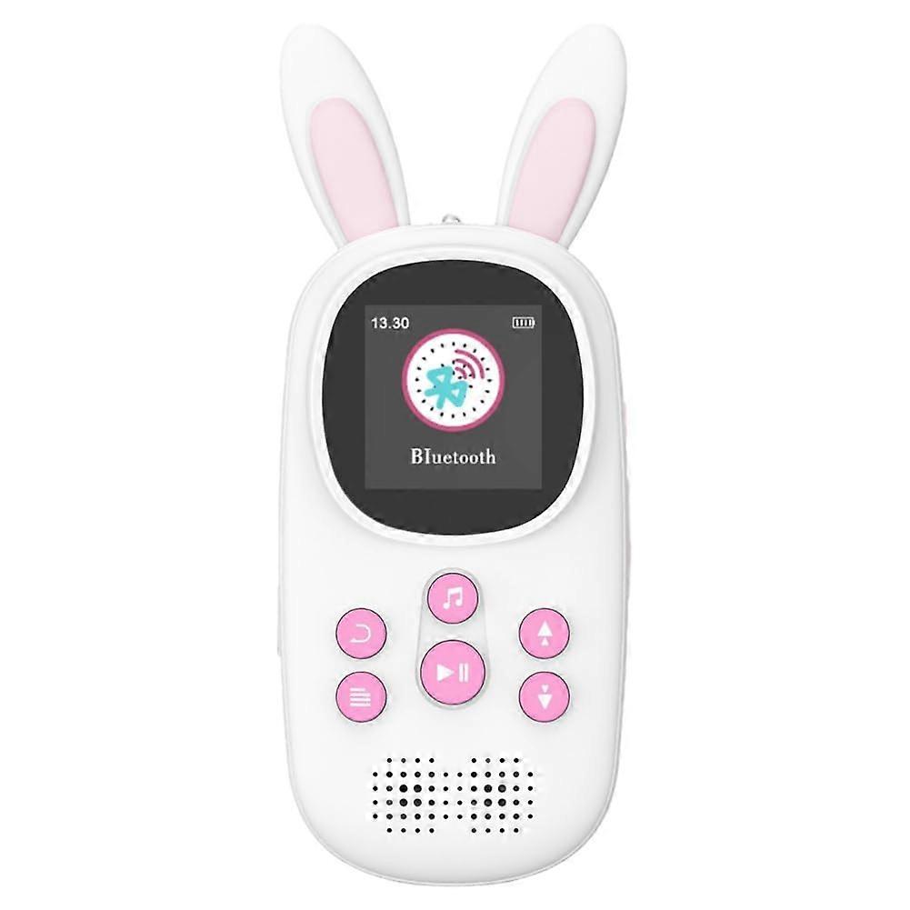 32GB Music MP3 Player for Kids Bluetooth Bunny Design MP3 and MP4 Player with Speaker