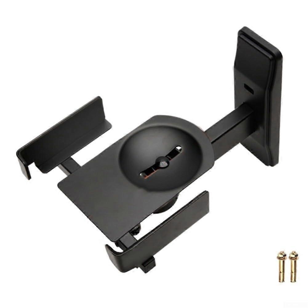 Tough Metal Construction Adjustable Dual Side Clamp Speaker Mounting Bracket Up To 25kg Load Compatible With Speakers