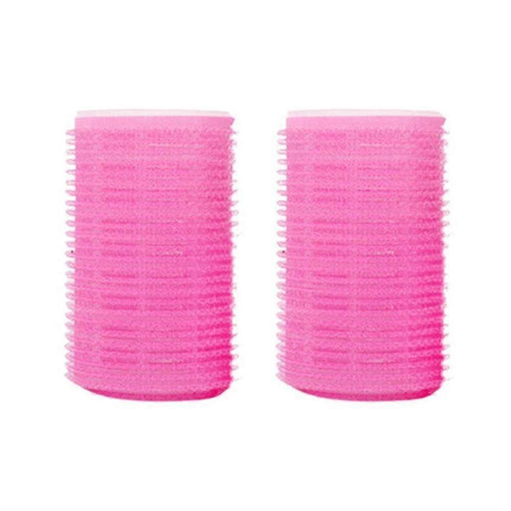 Self Adhesive Hair Curlers with Clips for Heat Volumizing Styling, Reusable for All Hair Types