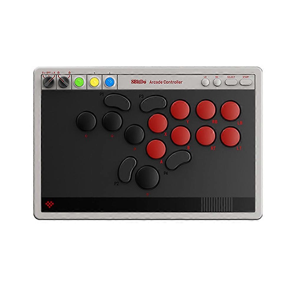 8BitDo Arcade Controller for Nintendo Switch/Switch 2 Windows 10/11 Ultra-Thin All-Button Layout Bluetooth & Wired