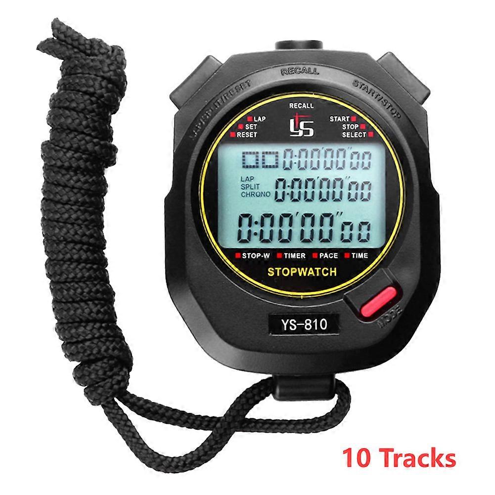 Professional Handheld Digital Stopwatch Timer Outdoor Sports Training Timer Chronograph Stop Watch 0.01s Precision Timer Tools