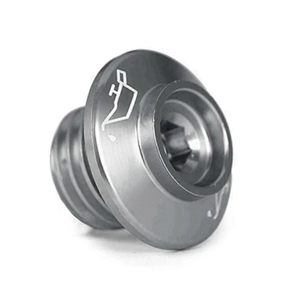 Gray Motorcycle Engine Oil Filler Plug Cover for