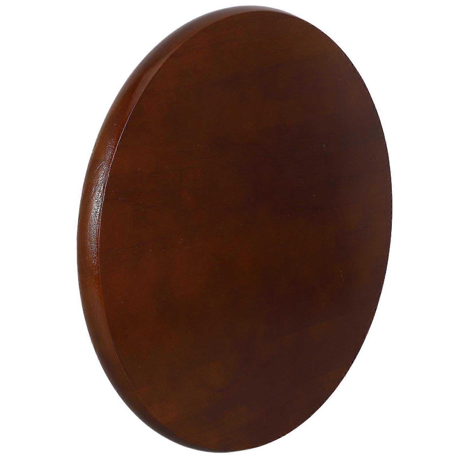 Taburete ergonómico redondo de madera de repuesto para sillas de comedor.