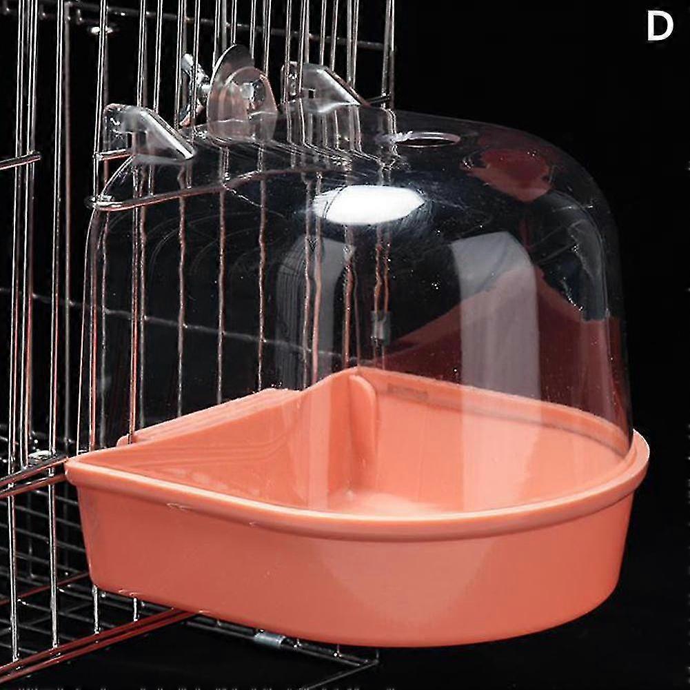 Parrot Bath Box Bathtub Bird Bather Bathing Utensils 2025