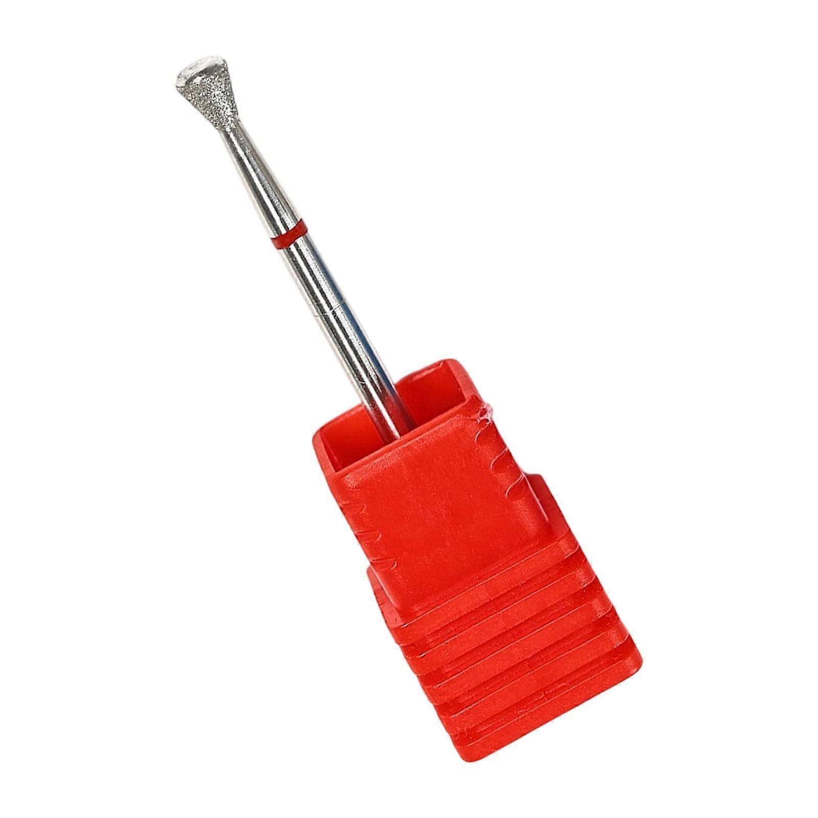 Nail Drill Bit for Precise Cuticle Removal, Russian Manicure Flying Saucer Shape Sanding Bit