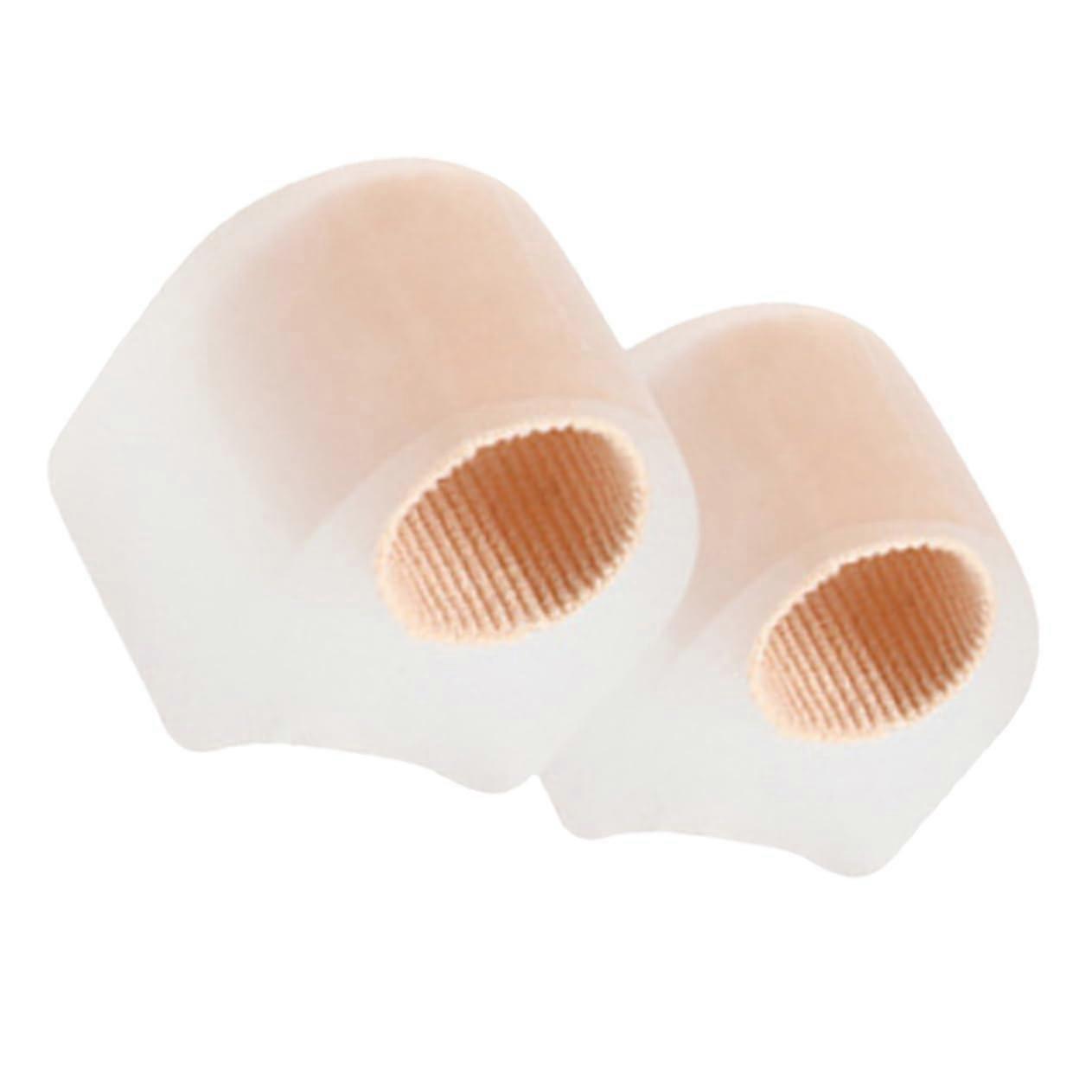 Reusable Silicone Toe Separators for Bunion Relief and Pedicure, Comfortable Transparent Fit