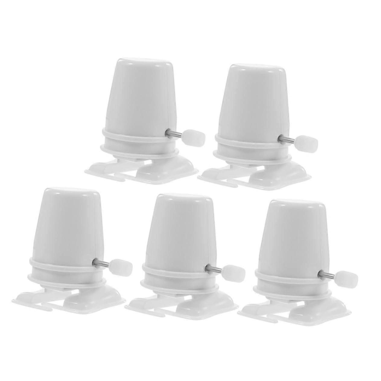 5pcs DIY Clockwork Mechanism for Clay Crafts Replaceable Plastic Movement Durable Craft Accessory