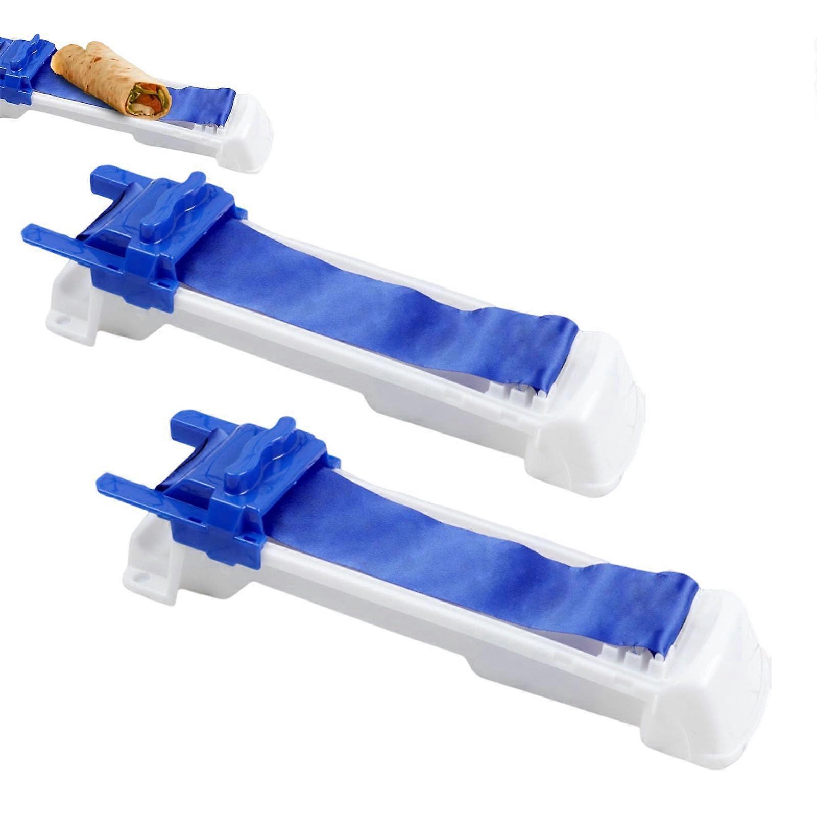 Spring Roll Maker and Sushi Roller 3in1 Tool for Lumpia, Egg Rolls, Vegetable and Meat Wrapping, 2PCS