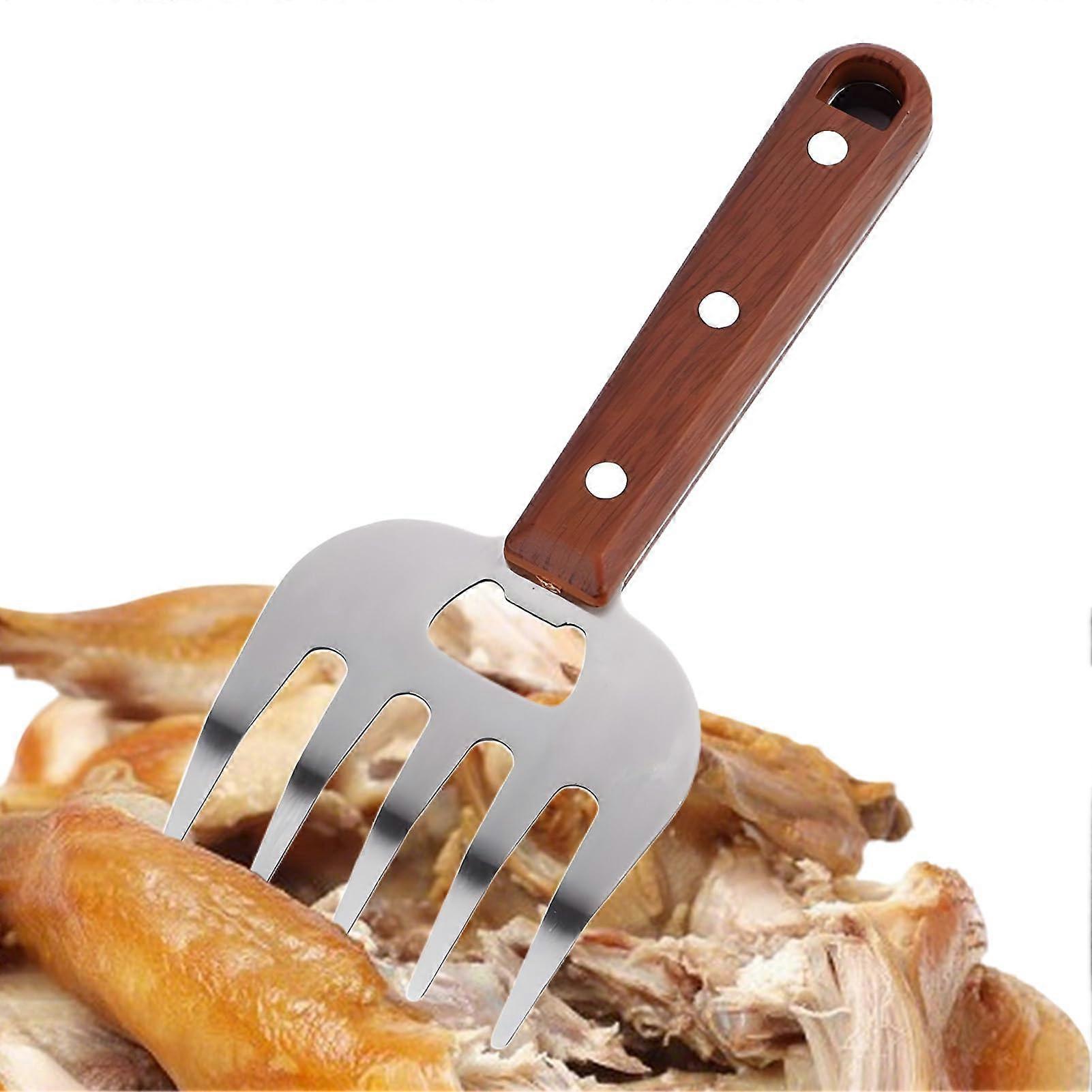 Stainless Steel Meat Shredding Claws with Ergonomic Grip for BBQ Pulled Pork Chicken Beef