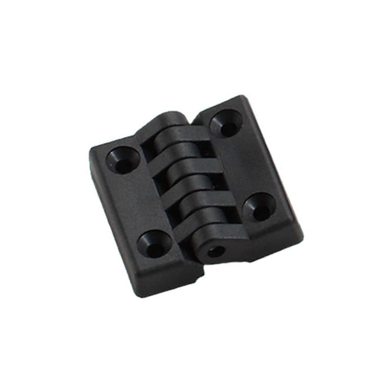 SK2234 Black Nylon Electrical Cabinet Butt Hinge for Secure Door Mounting 1Pc