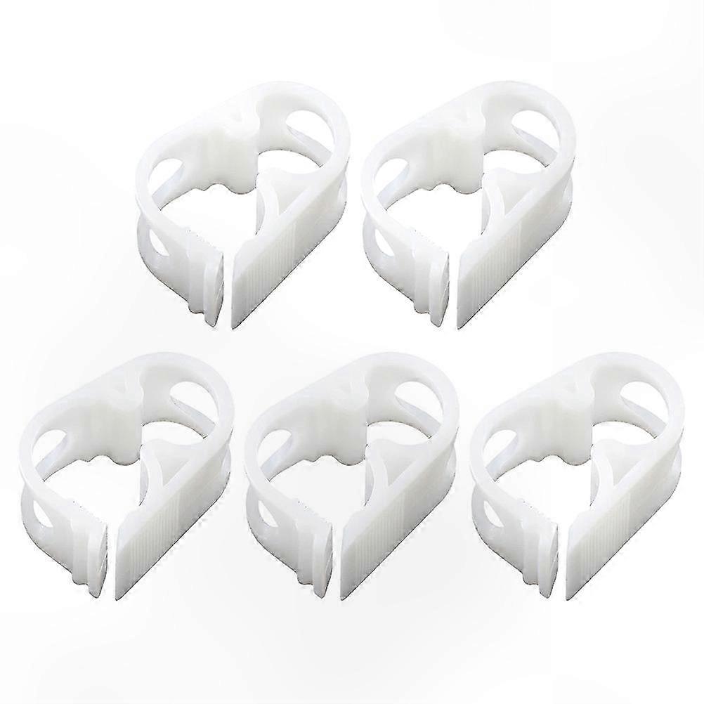 5-Pack Adjustable Flow Control Clamps for Plastic Hoses and Tubes