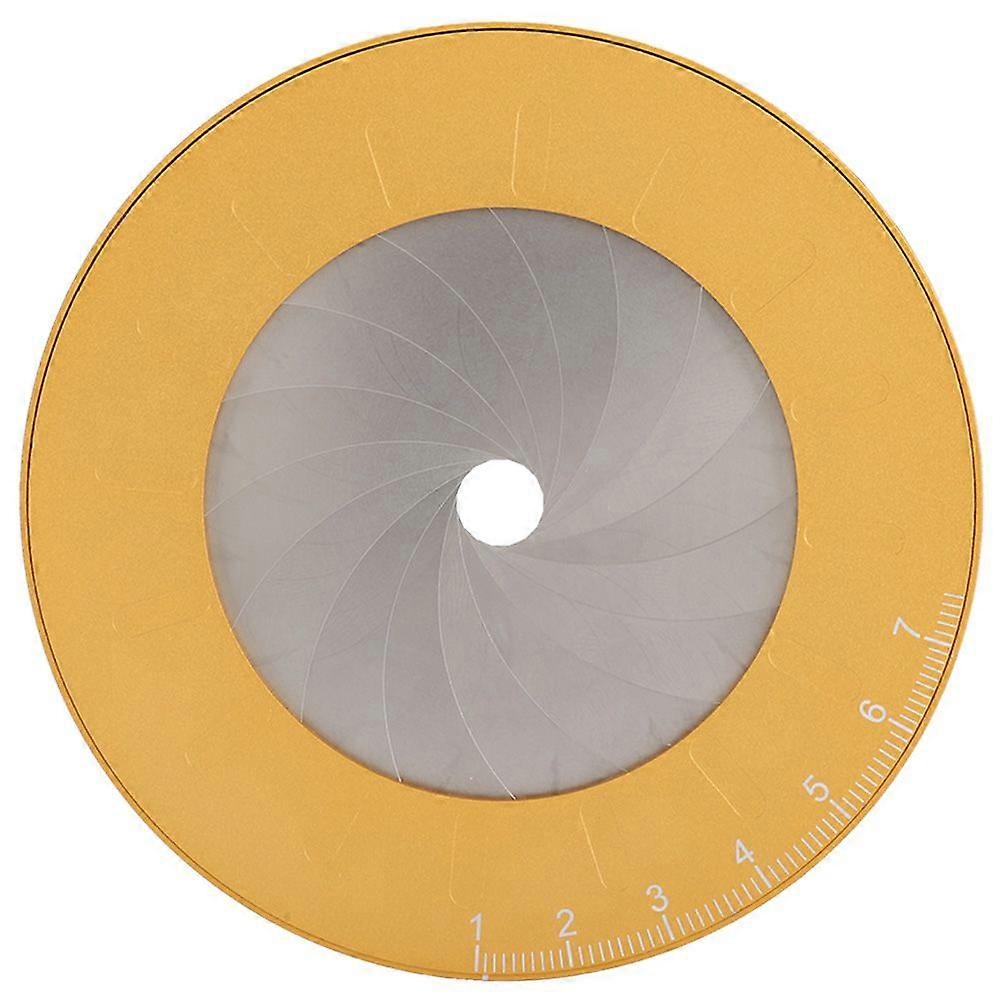Metal Round Circle Drawing Tool, Professional Adjustable Drawing Ruler