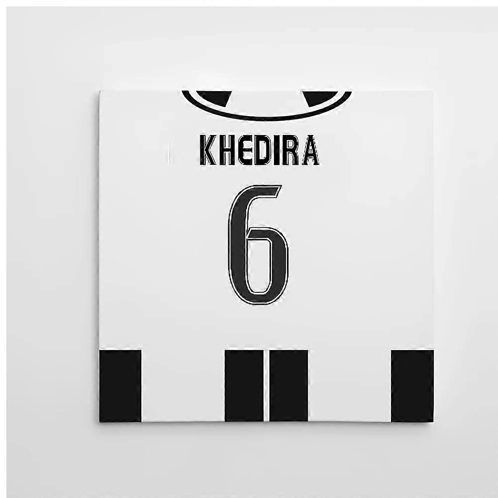 2016-2017 Juventus Canvas Print (Khedira 6)