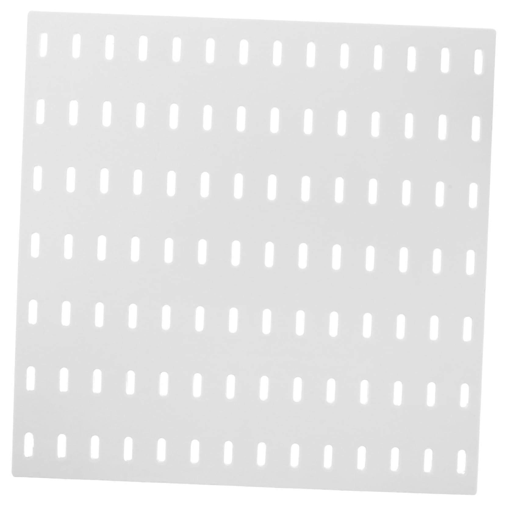 Pegboard Tool Organizer NoDrill Plastic Wall Mount Garage Storage Panel Set