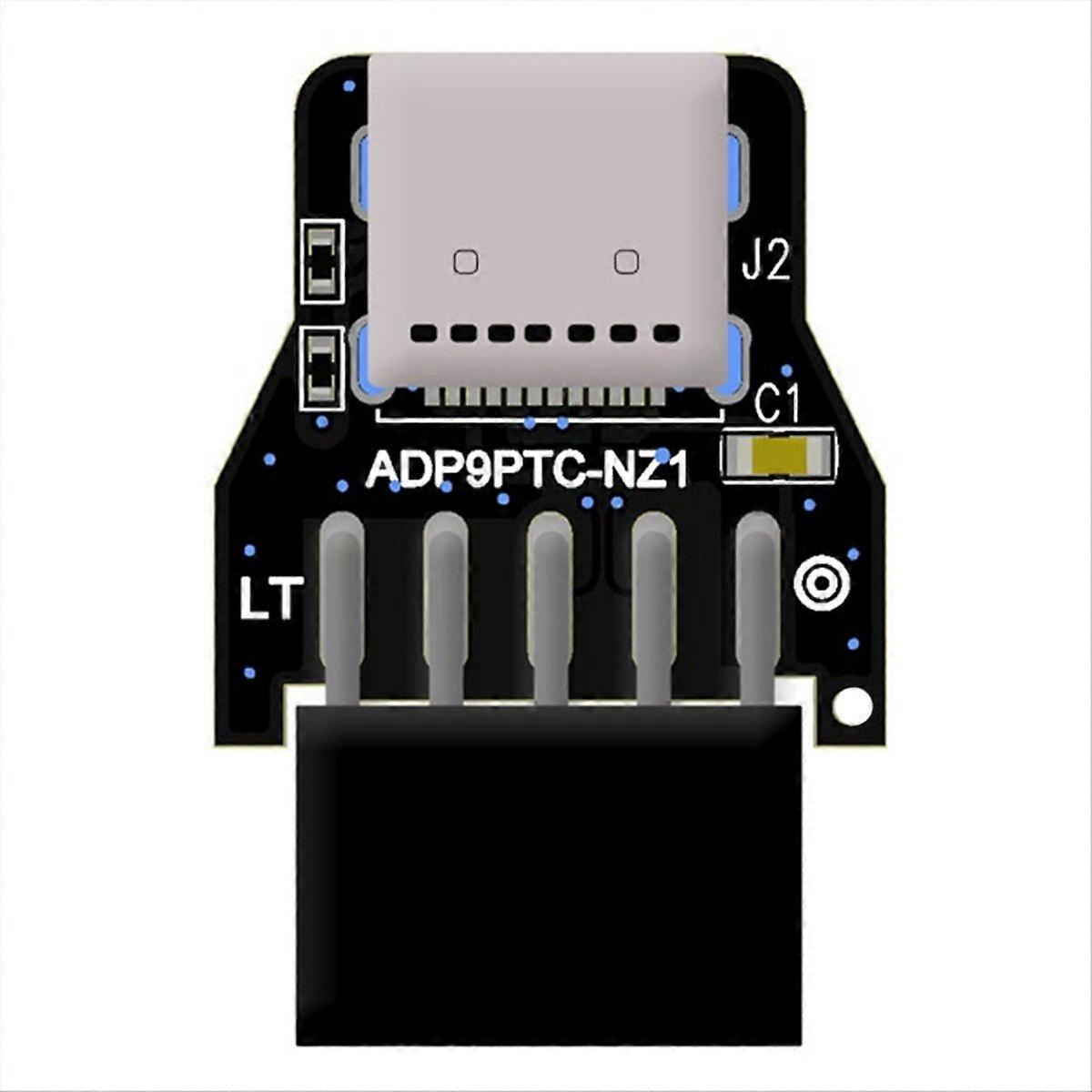 Expansion Card Module USB2.0 Front 9PIN to TYPE-C Adapter A
