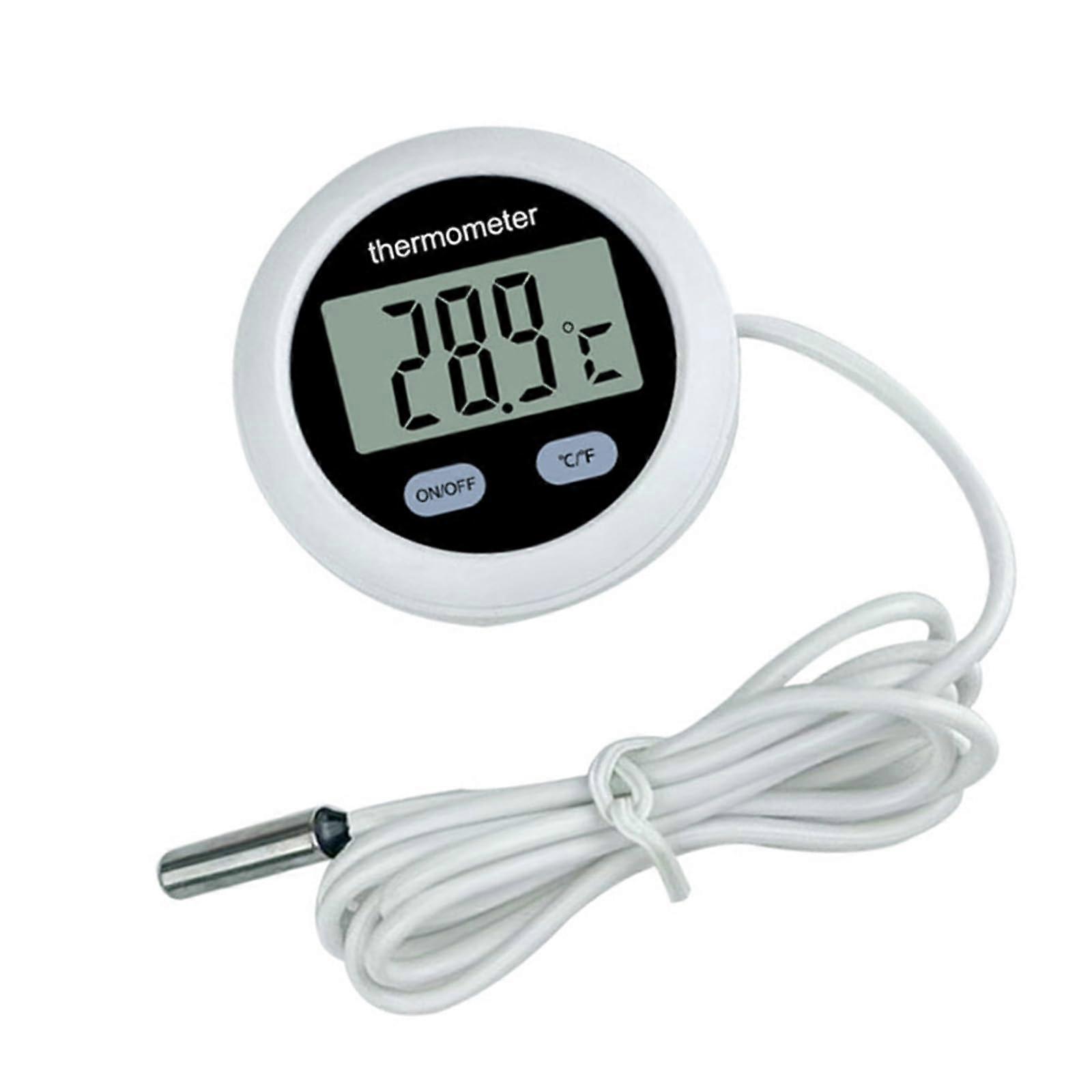 Accuracy Digital Aquarium Thermometer with LCD Dual Unit Display and Energy Saving Battery