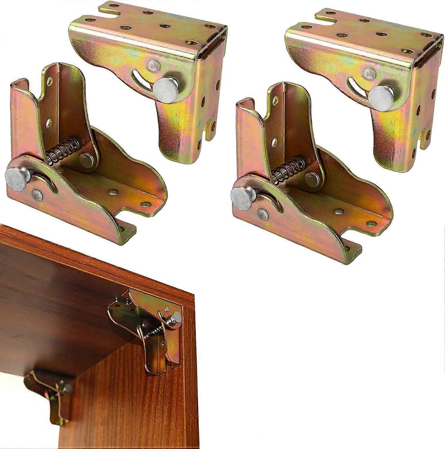 Folding hinges, self-locking folding hinges, 90-degree folding hinges