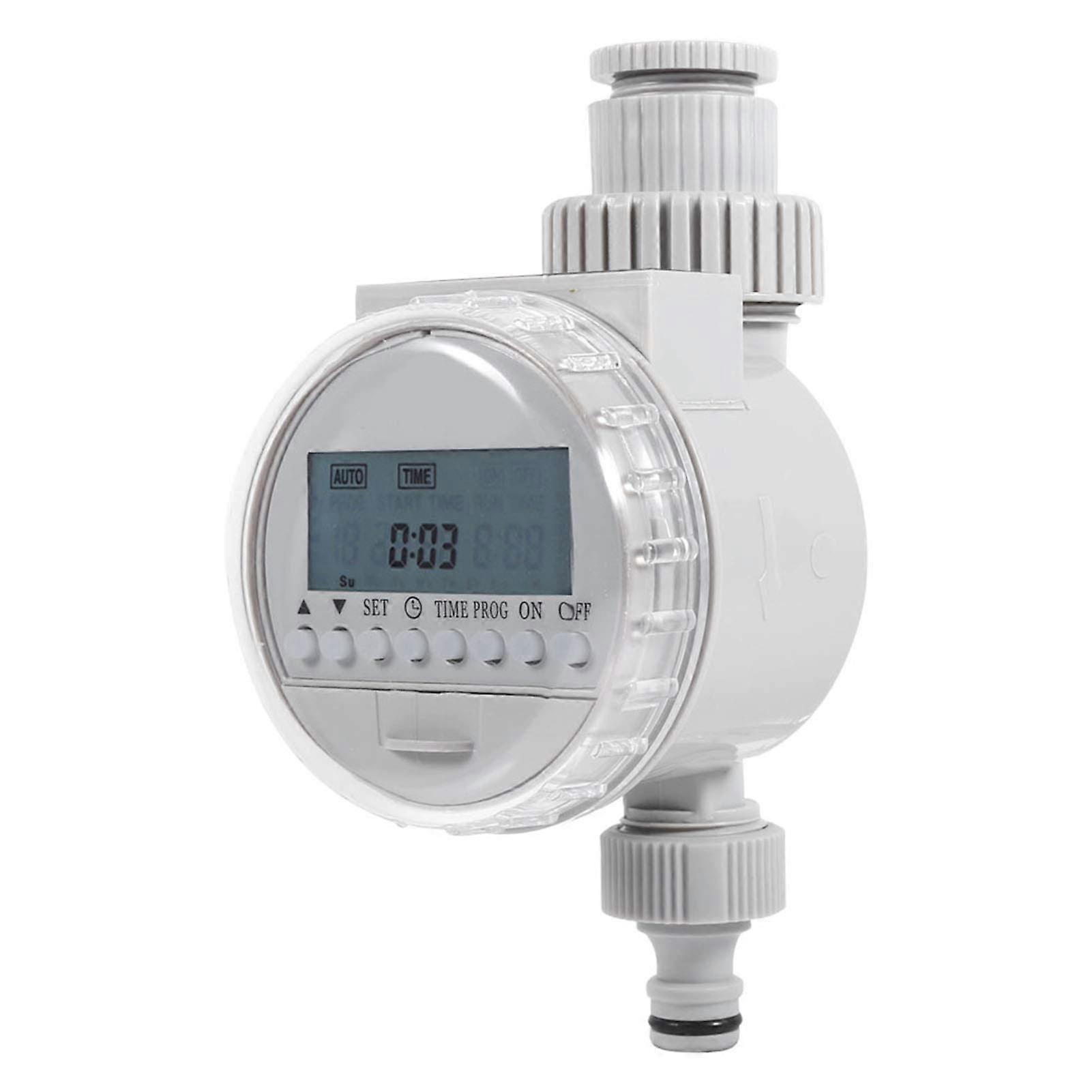 Solar Power Irrigation Timer Digital Hose Faucet Timer Programmable Sprinkler Controller for Automatic Garden Irrigation System