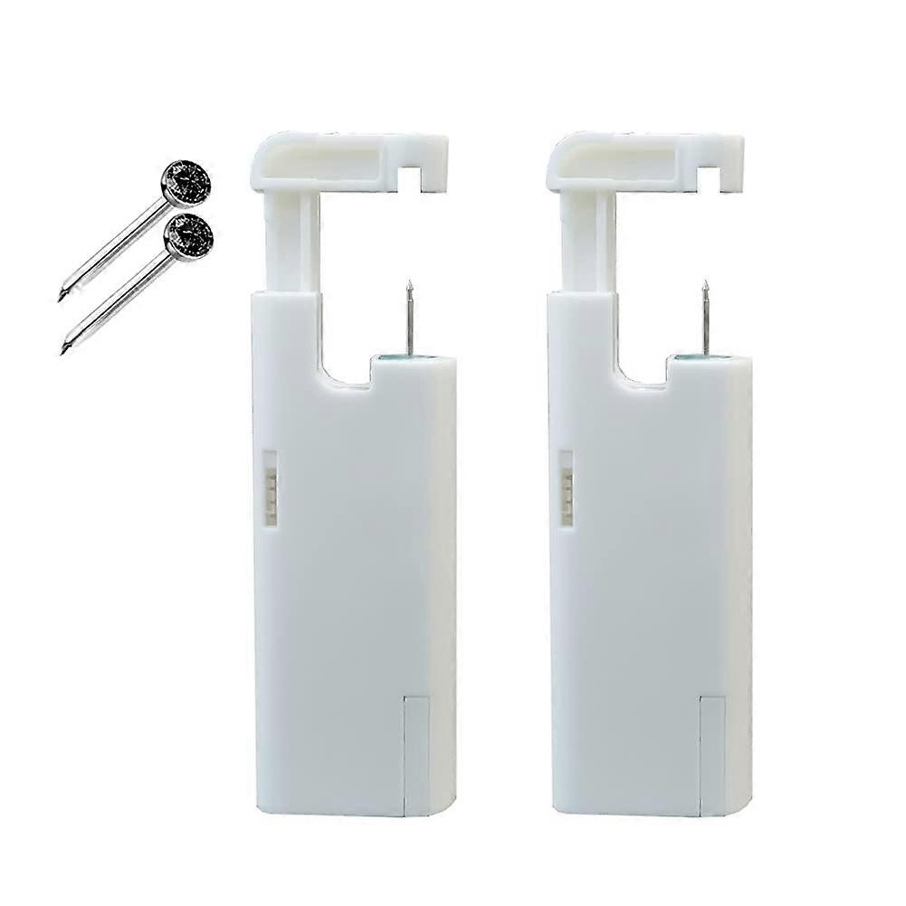 Self Nose Piercing Kit 2 Pack Disposable Piercing Gun with 20G Cubic Zirconia Studs