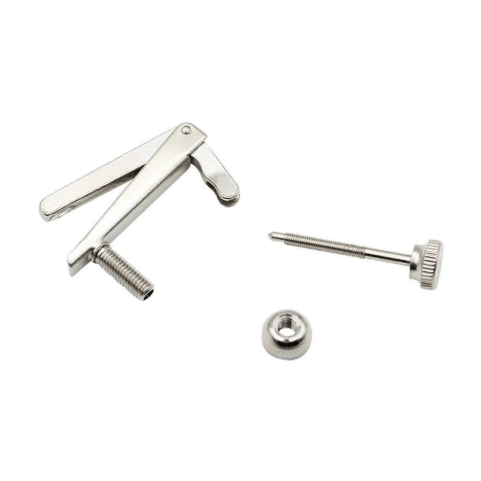1/2 Size Silver Violin Fine Tuner for Precise Fit, Easy Install String Instrument Accessory