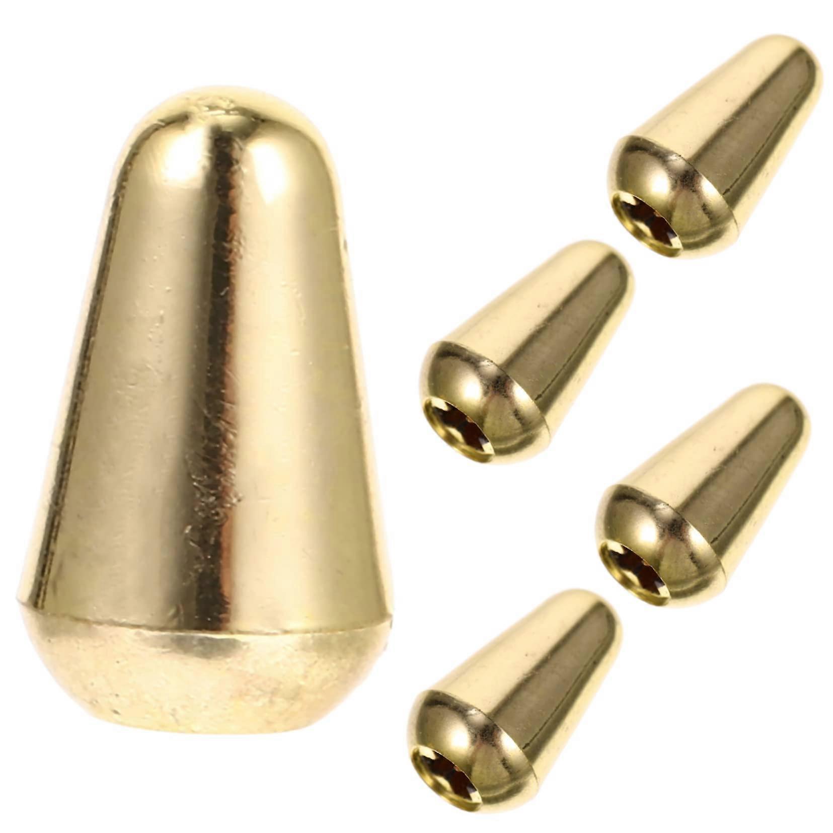 5pcs Guitar Toggle Switch Tip Replacement Knob Caps for Electric Guitar
