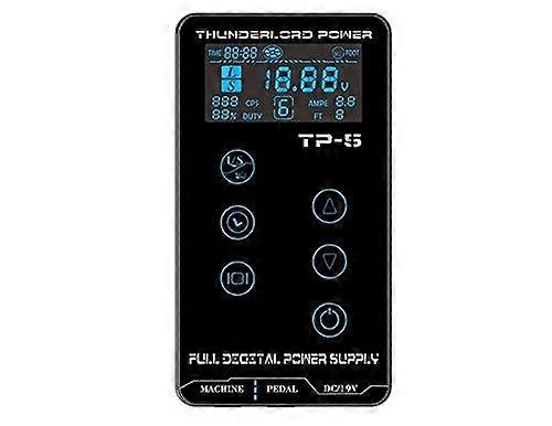 Tattoo Power Supply with Touch Screen Voltage Control, Wide Range for Liners and Shaders