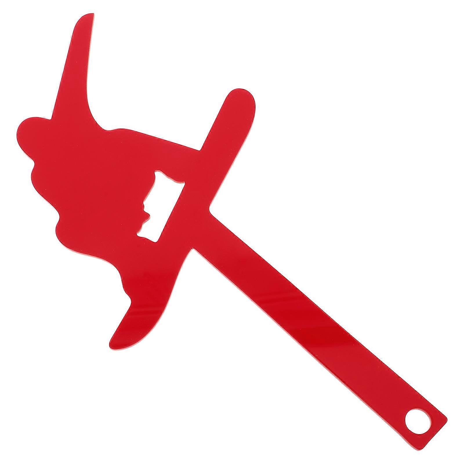 Drapeau décoratif pour boîte aux lettres représentant un chien qui skie, en acrylique rouge, pour la décoration de votre jardin (1 pièce)