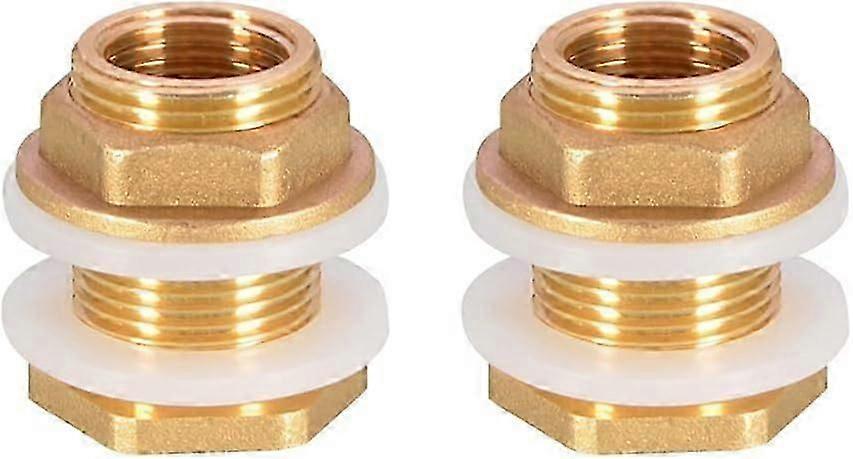 Conector de Tanque de Água de Barril de Chuva de 2 Peças 3/4 Polegadas