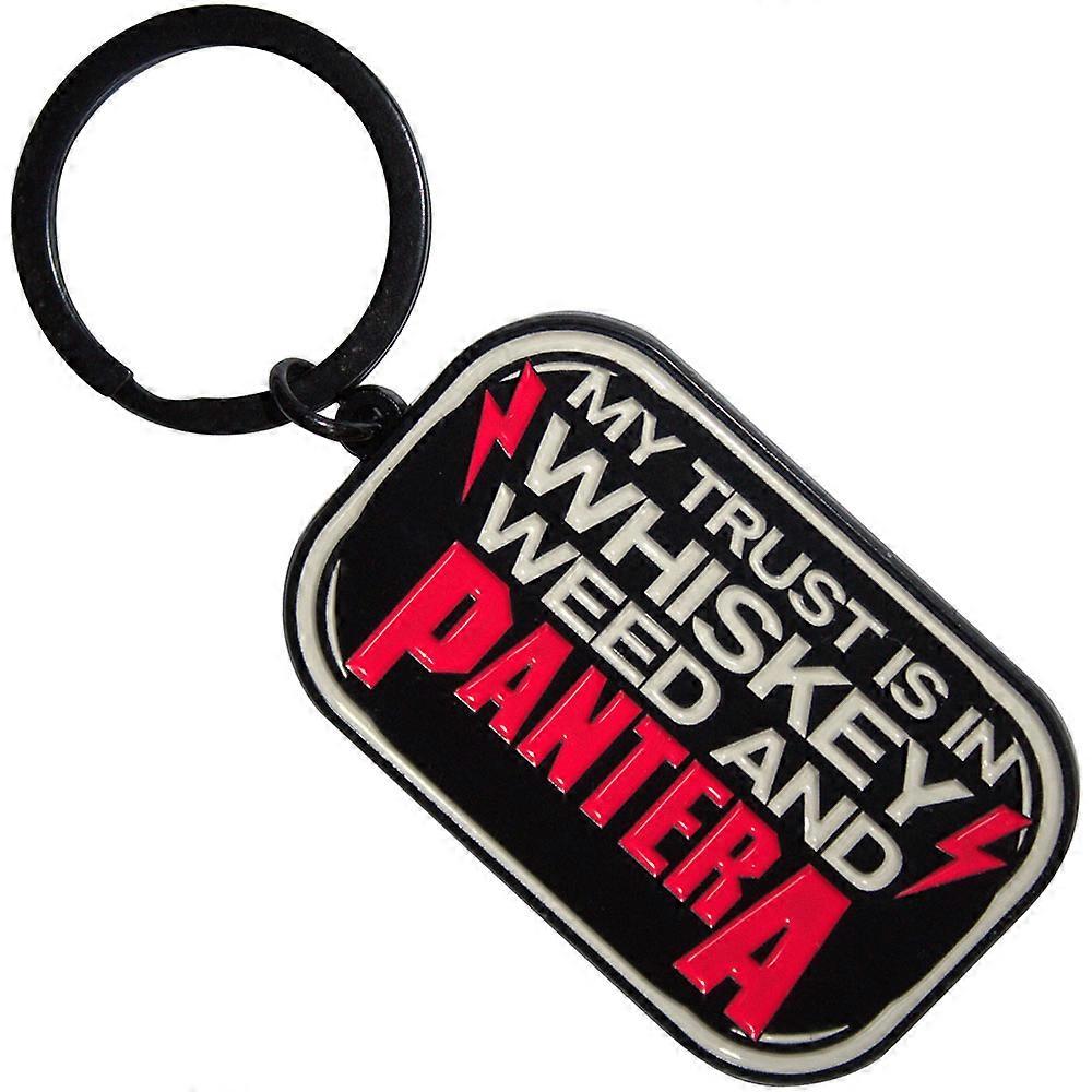 Pantera Whiskey Keyring Keychain