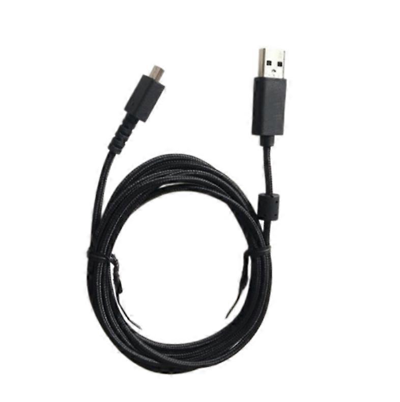 Braided USB Charging Data Cable For Logitech G502 Lightspeed Wireless Mouse