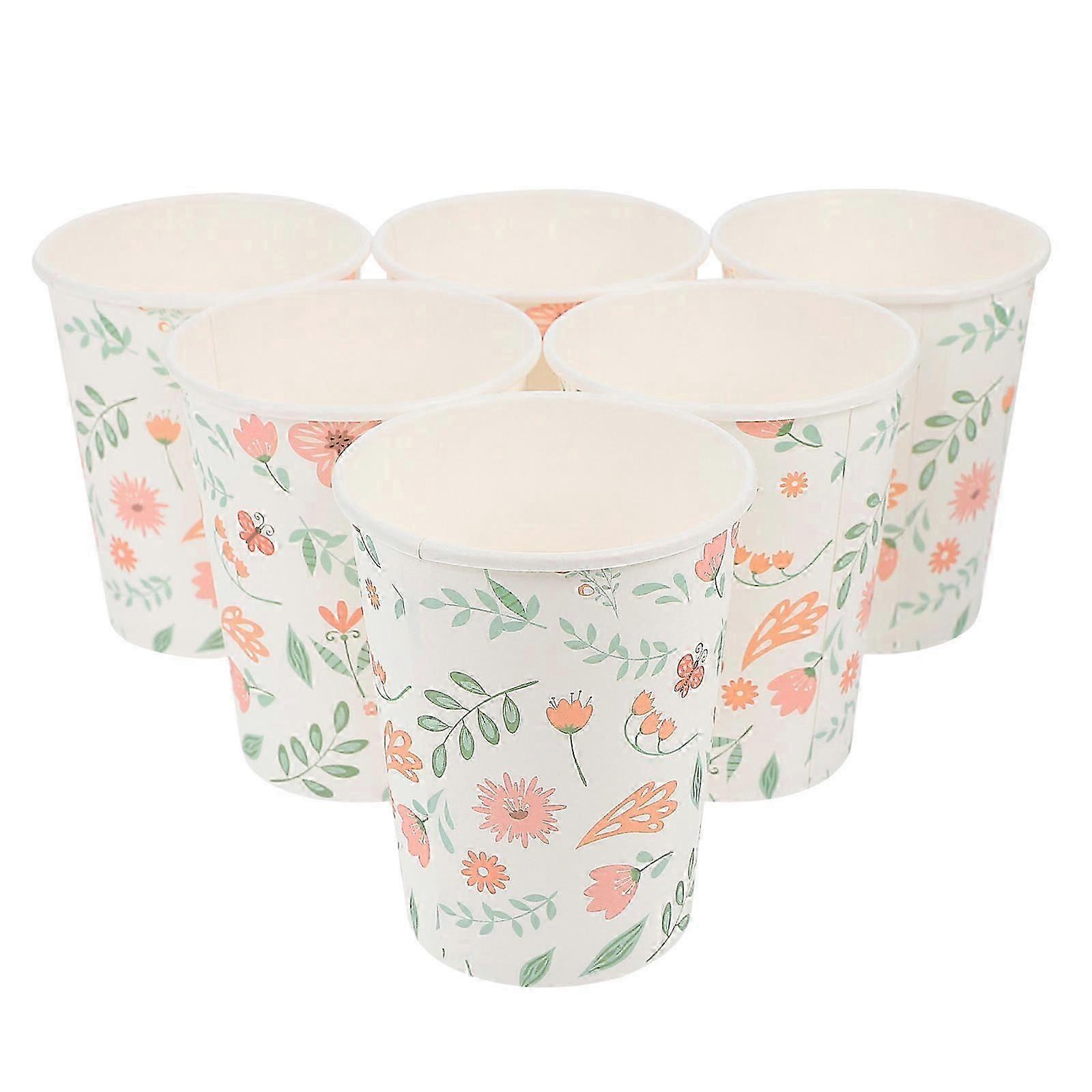Drinking Cups for Party for Storage 24Pcs Paper Cups