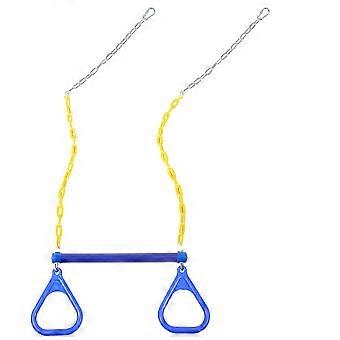 Exercise Rings Kids Fitness Rings for Flying Swing 2Pcs Orange