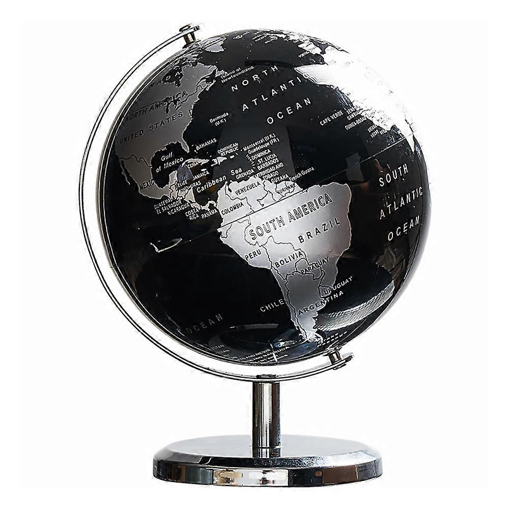 Creative Black Tabletop Globe Decor for Decor 1Pcs Plastic Globe Model