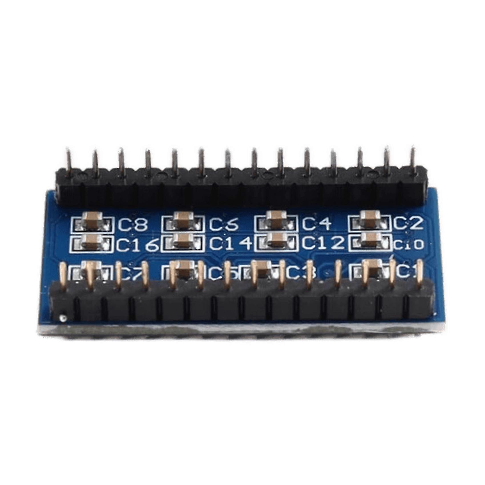1PCS TDA1387 8 Parallel Replacement TDA1541 / TDA1541A Classic Decoding IC compatible with DAC Module Board, compatible with CD Player