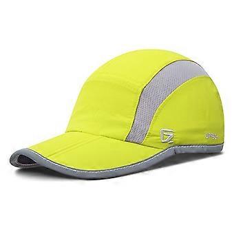 Wekity reflektierender faltbarer Outdoor-Hut unstrukturiertes Design UPF 50+ Sonnenschutz-Sporthüte für Damen und Herren
